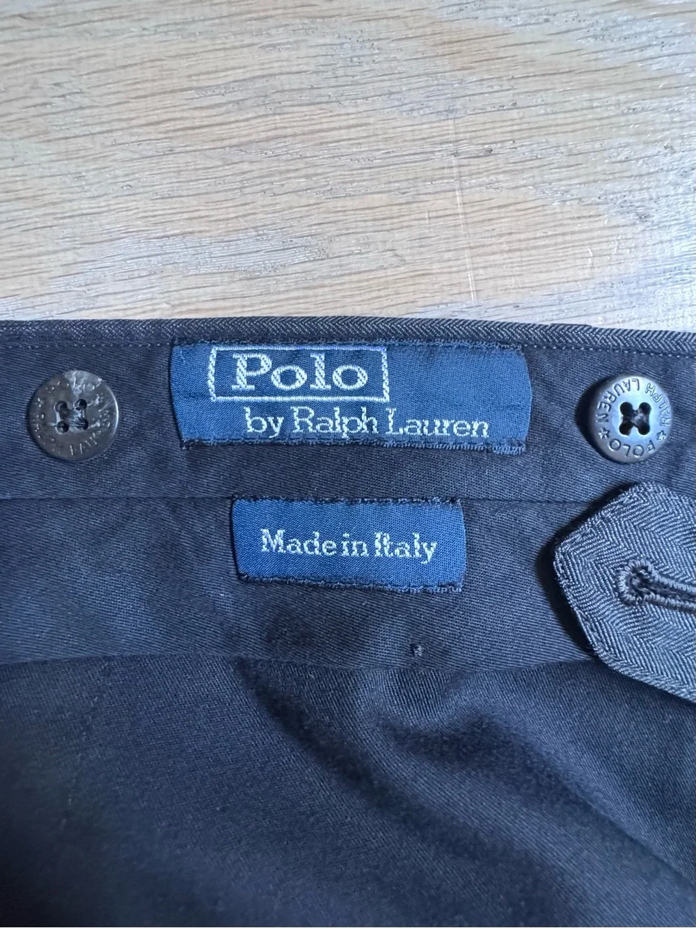 Polo by Ralph Lauren Gray Dress Pants. Made in Italy 34”x29”
